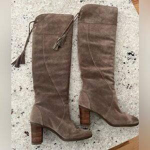 Dr. Schools Lydia knee high suede boot